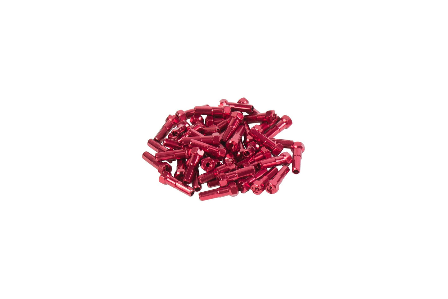 GSport Taper-Hex Nipples (Anodized Red) available at 5150bmx.com