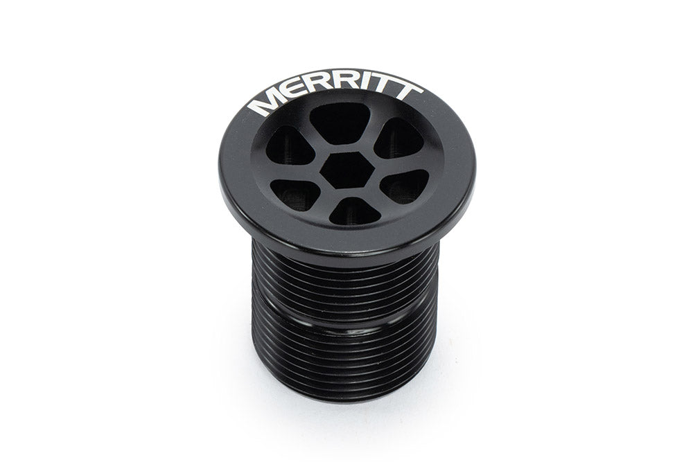 MERRITT FORK CAP WITH CABLE PASS THROUGH available at 5150bmx.com