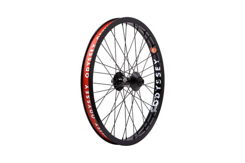 Odyssey Seven KA Front Wheel (Black) available at 5150bmx.com