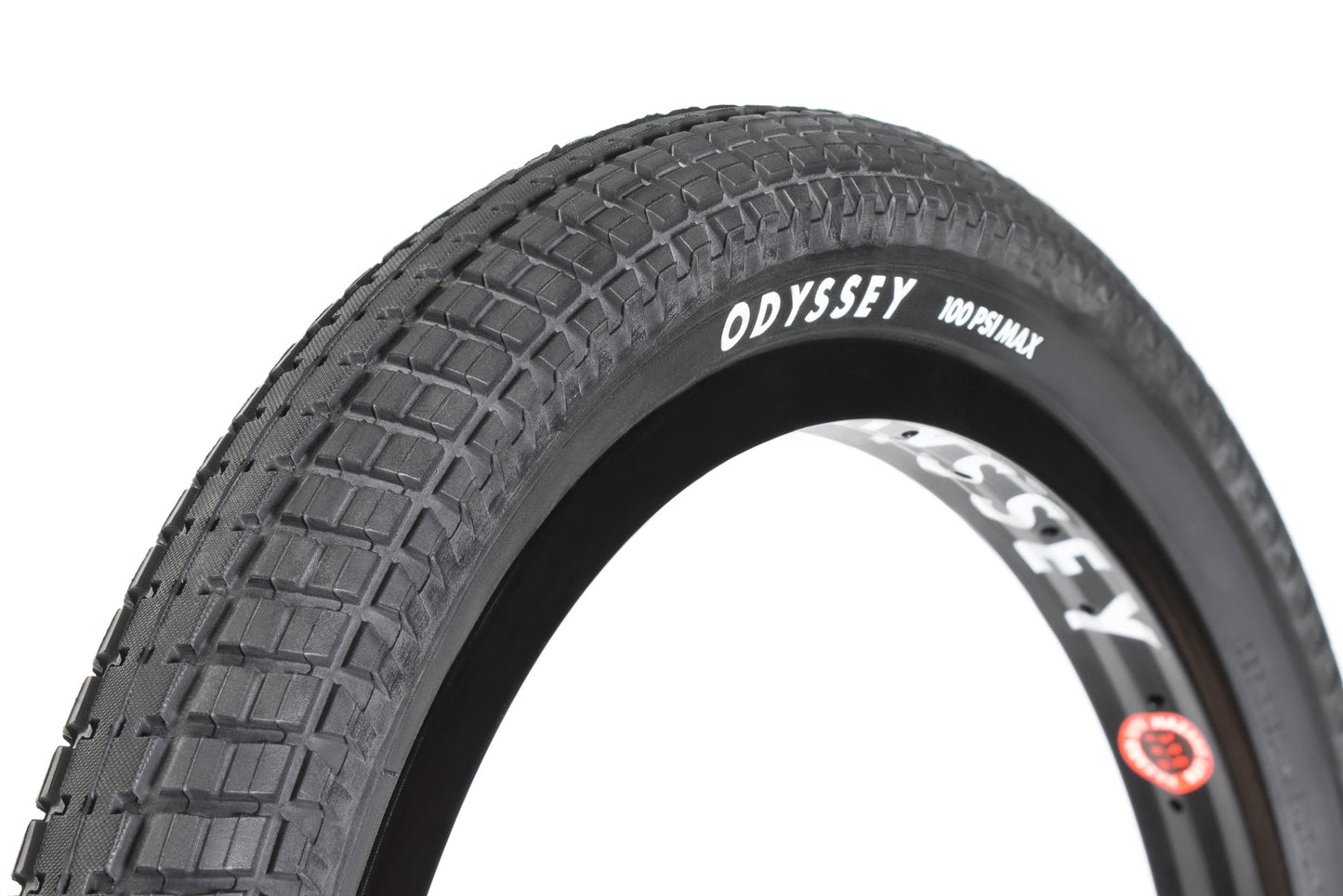 Odyssey Aitken Tire (Black) - Available at 5150bmx.com