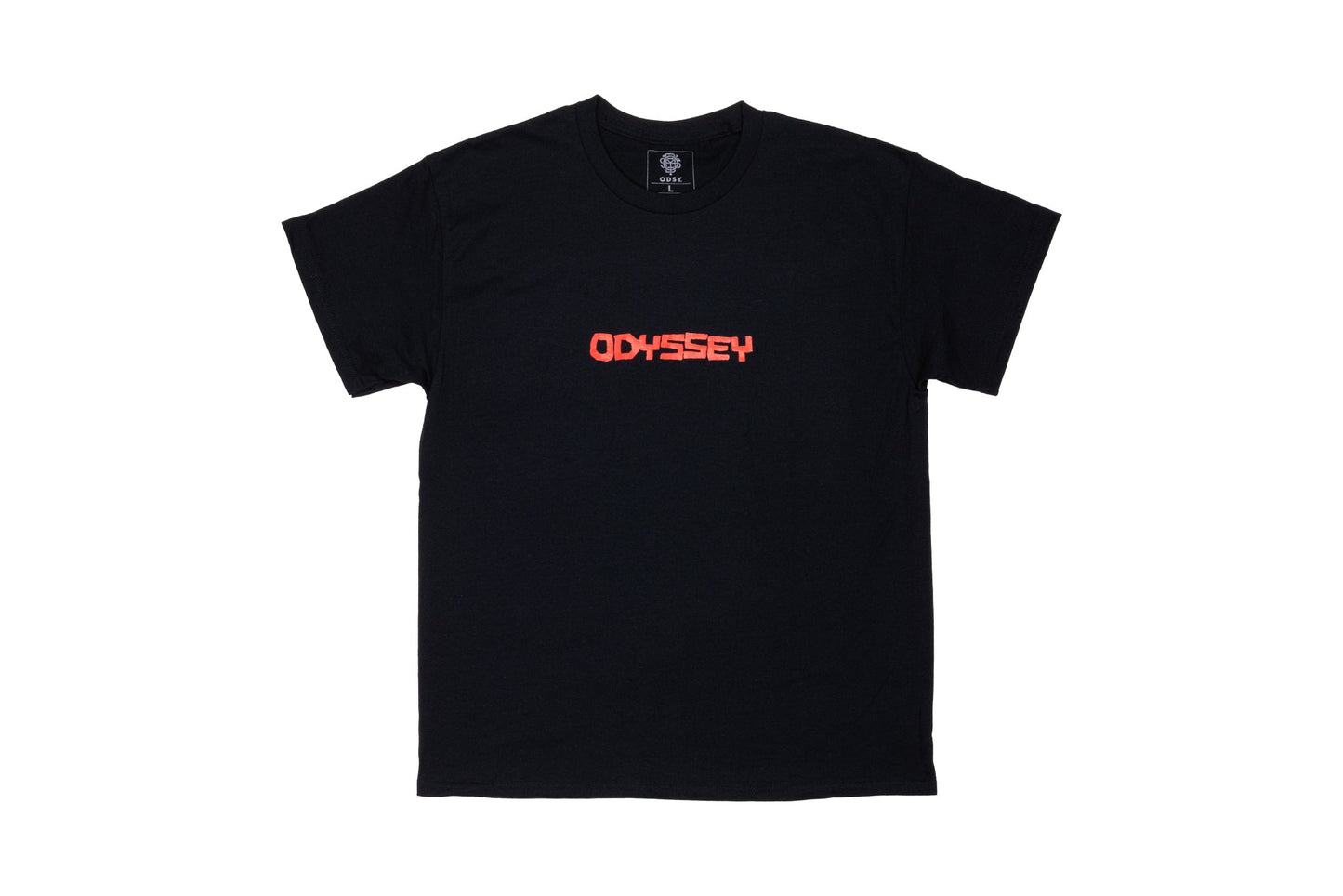 Odyssey Anatomy Tee (Black w/ Red Ink) available at 5150bmx.com