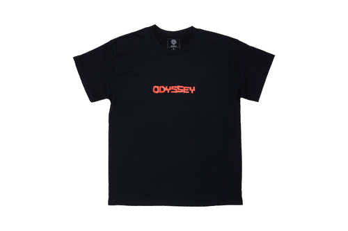 Odyssey Anatomy Tee (Black w/ Red Ink) available at 5150bmx.com