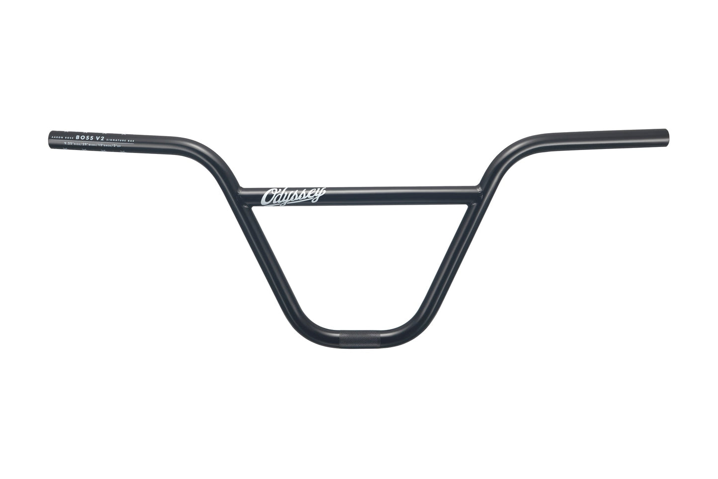 Odyssey BOSS v2 9.25" Bar (Rustproof Black) available at 5150bmx.com