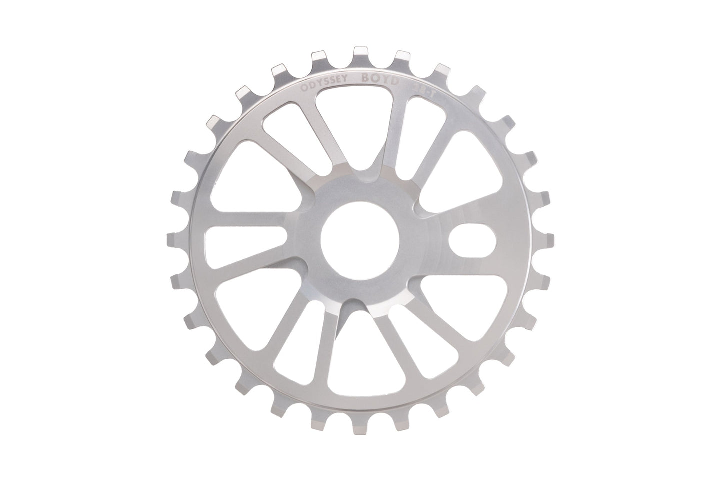 Odyssey BOYD Sprocket (Anodized Silver) available at 5150bmx.com
