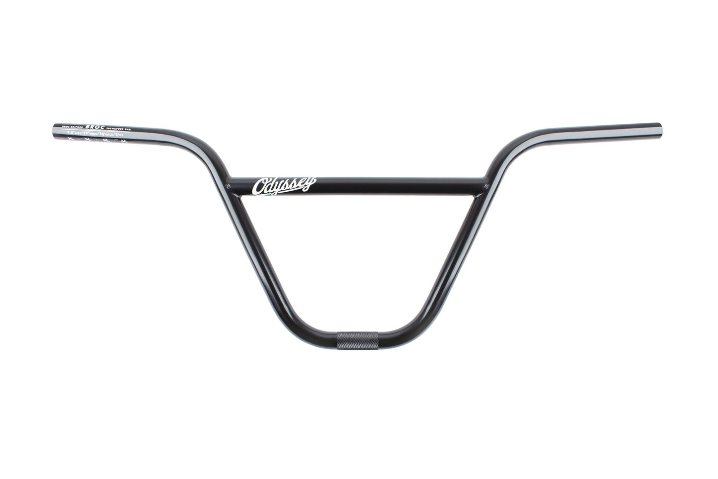 Odyssey BROC 9.8" Bar (Rustproof Black) available at 5150bmx.com