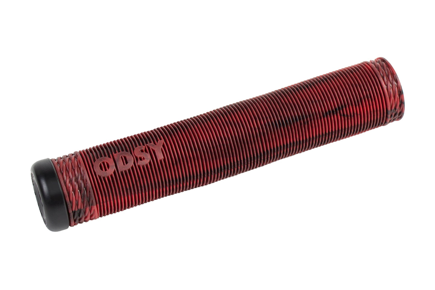 Odyssey BROC Grip (Black/Red Swirl) - Available at 5150bmx.com