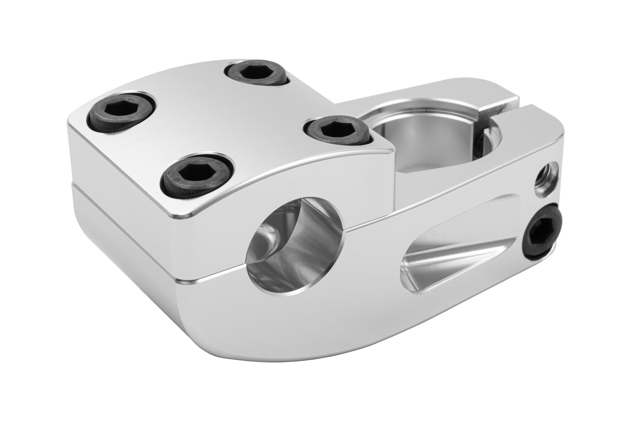 thumbnail image 2 of Odyssey BROC V2 BMX Stem – 50mm Reach, 1-1/8″ Steerer, 22.2mm Clamp – Black/Blue/Gold Options 2 of 6