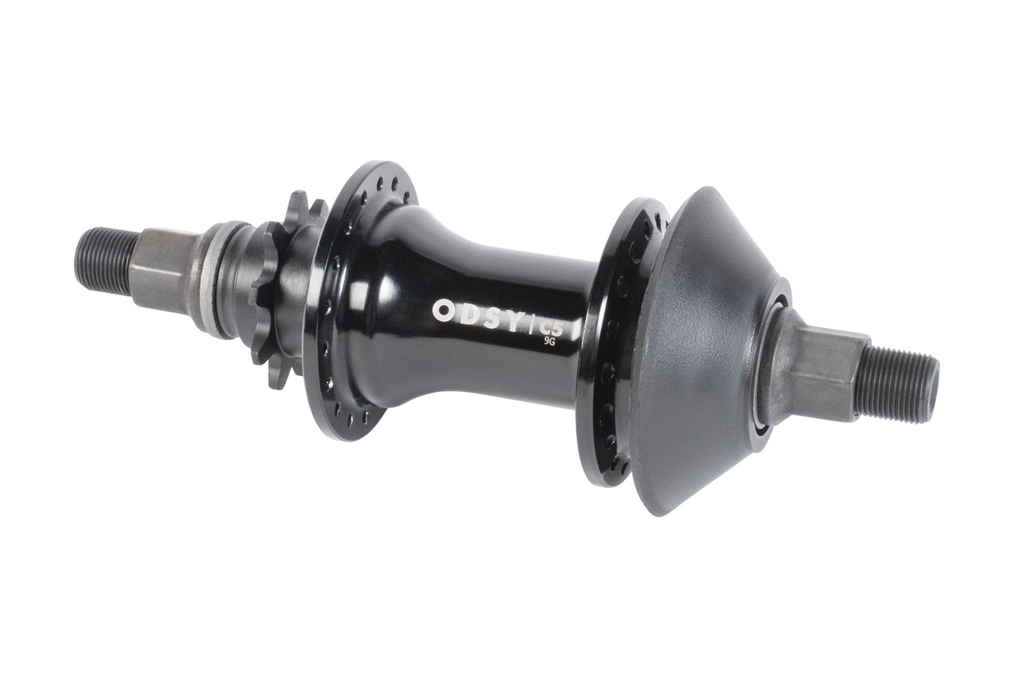 Odyssey C5 Cassette Hub (Anodized Black) available at 5150bmx.com