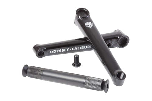 Odyssey Calibur v2 BMX Cranks (Rustproof Black) available at 5150bmx.com
