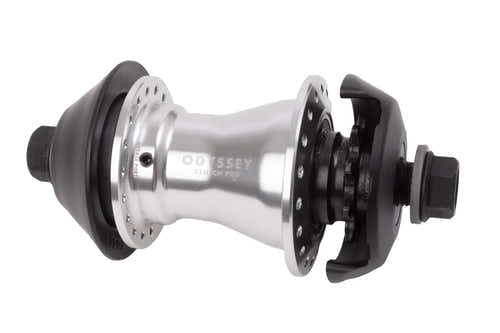 Odyssey Clutch Pro Freecoaster Hub (Anodized Silver) available at 5150bmx.com