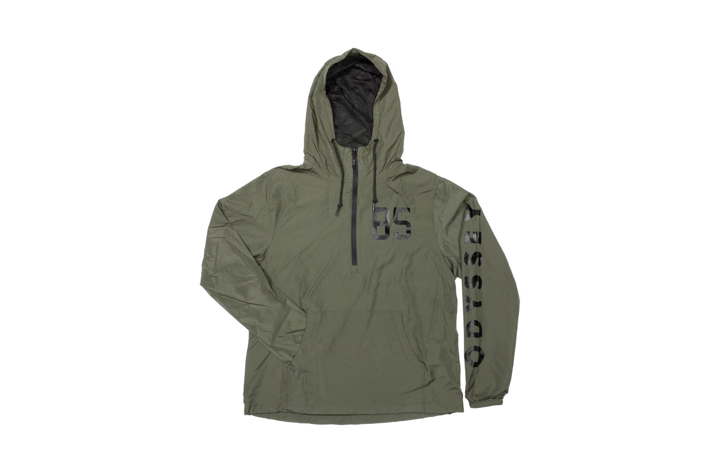 Odyssey Franchise Windbreaker Jacket (Olive with Black Ink) available at 5150bmx.com