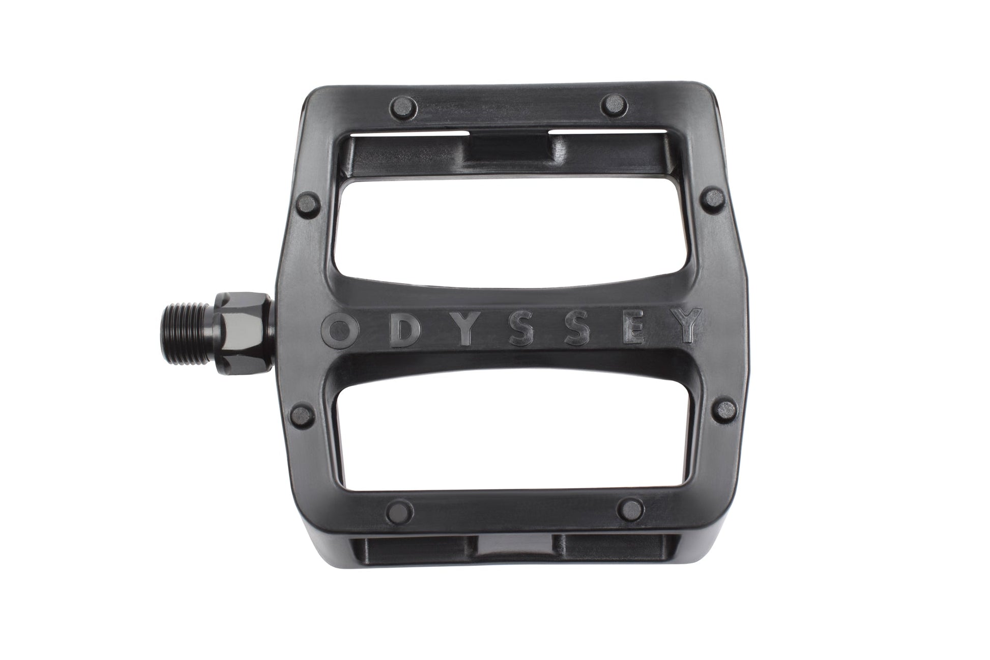 Odyssey Grandstand v2 PC Pedals (Black) available at 5150bmx.com