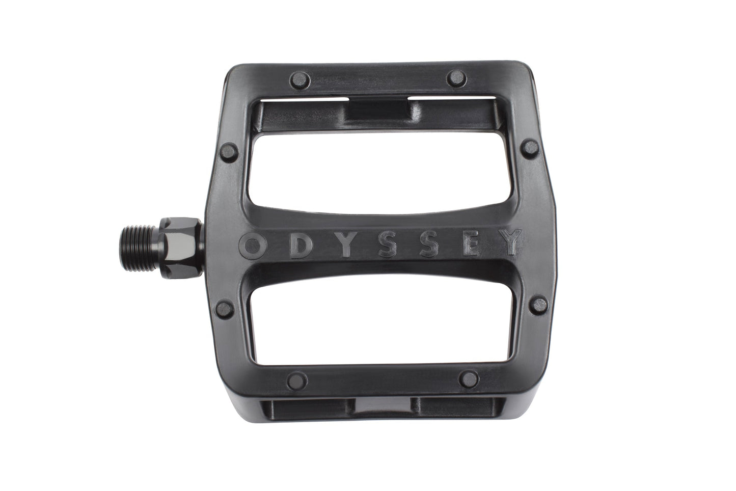 Odyssey Grandstand v2 PC Pedals (Black) - Available at 5150bmx.com