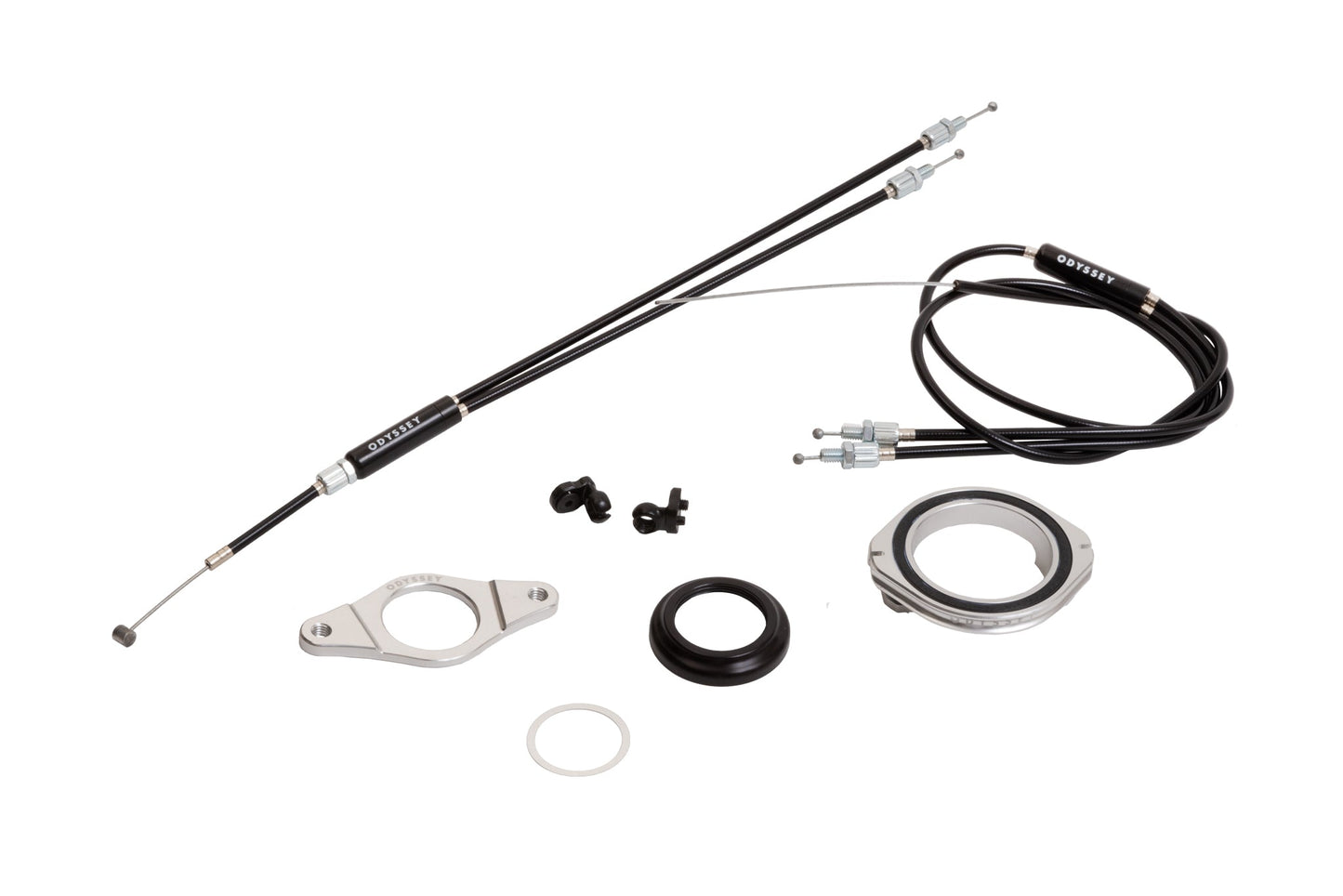 Odyssey Gyro GTX-S Pro Kit (Anodized Silver) available at 5150bmx.com