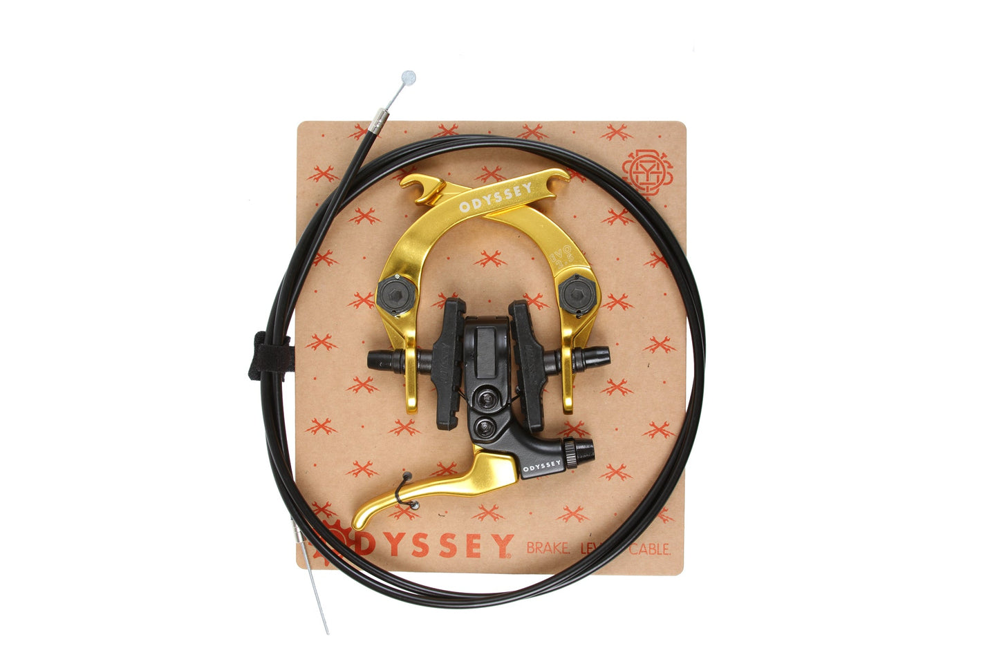 Odyssey Evo 2.5 Brake Kit (Anodized Gold) - Available at 5150bmx.com