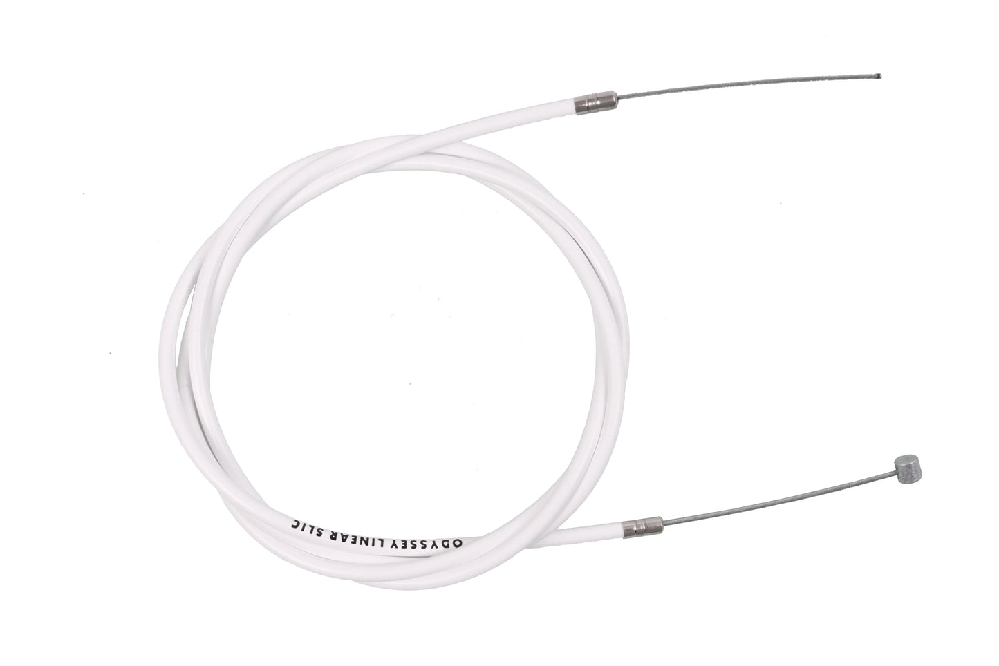 Odyssey Linear Slic Kable® (White) available at 5150bmx.com