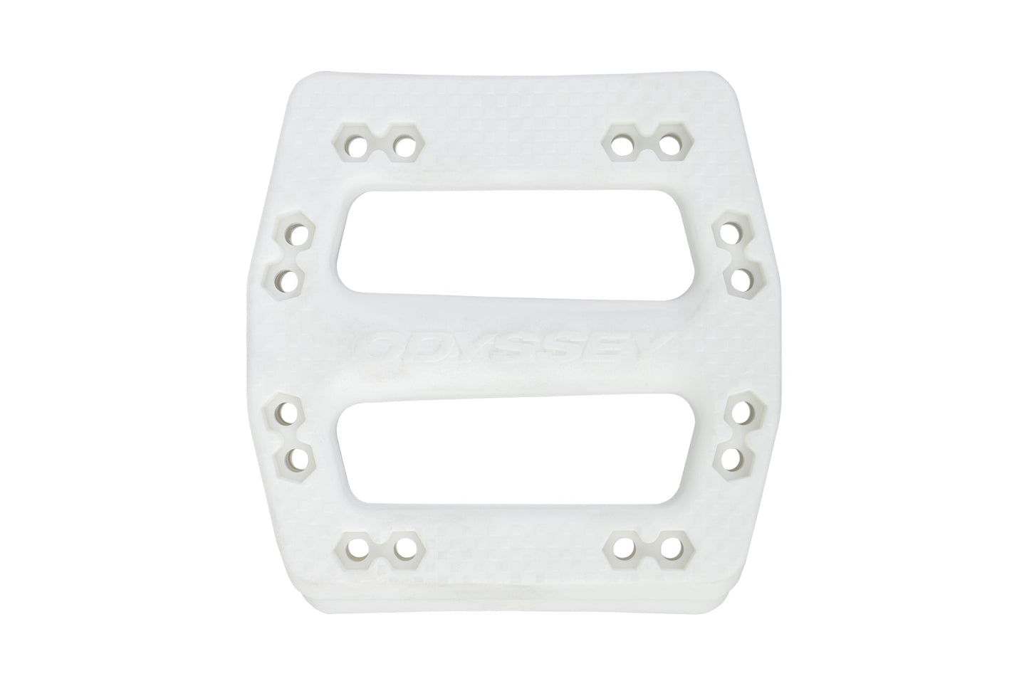 Odyssey OG PC Pedal Halves (White) available at 5150bmx.com