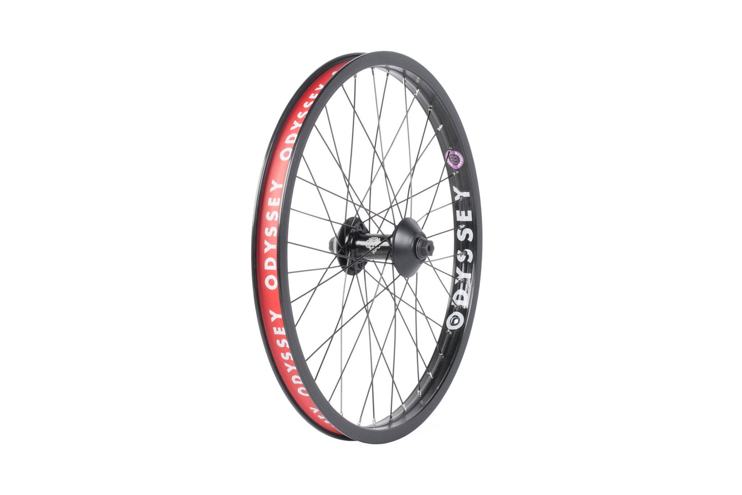 Odyssey Quadrant Front Wheel (Black) - Available at 5150bmx.com