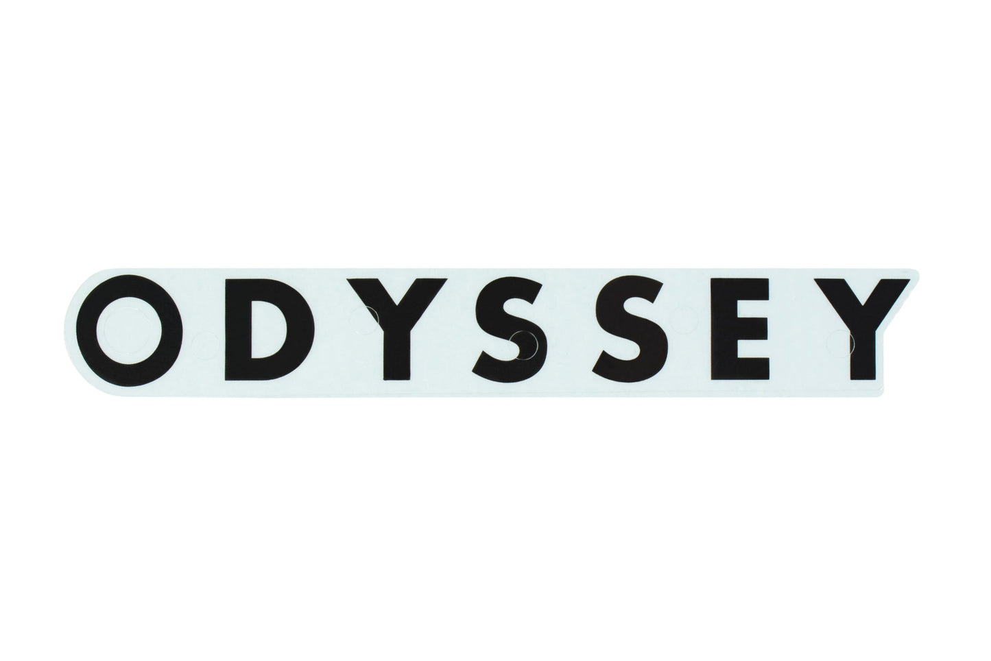 Odyssey Futura Rim Sticker (Black or White) - Available at 5150bmx.com