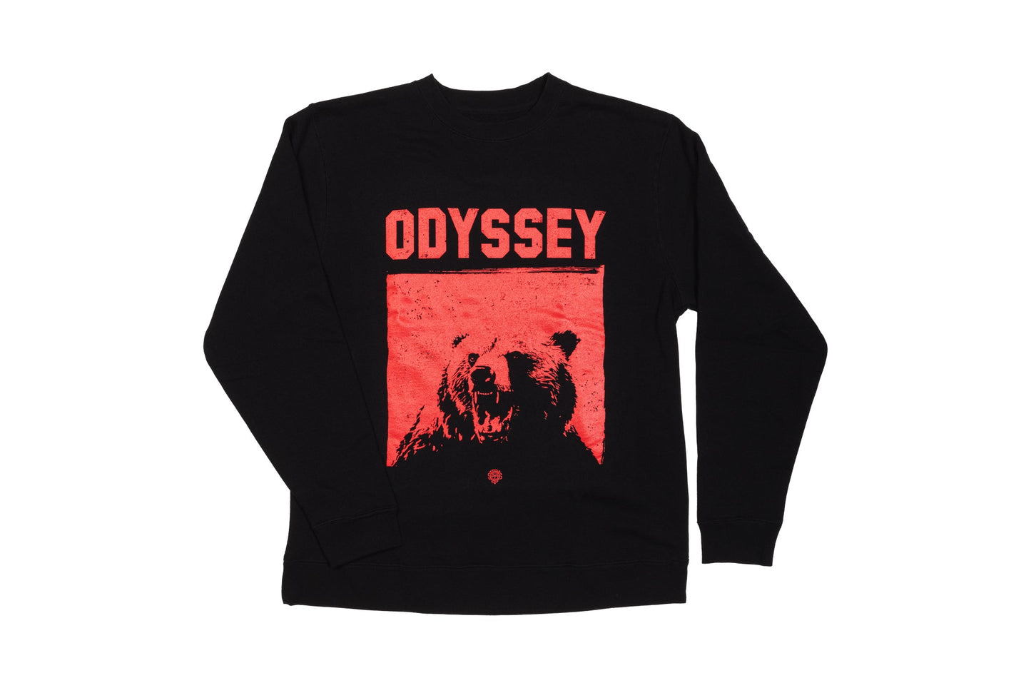 Odyssey Seeing Red Crewneck (Black) available at 5150bmx.com
