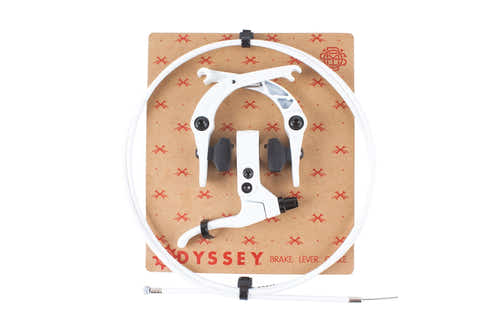Odyssey Springfield Brake Kit (White) - Available at 5150bmx.com