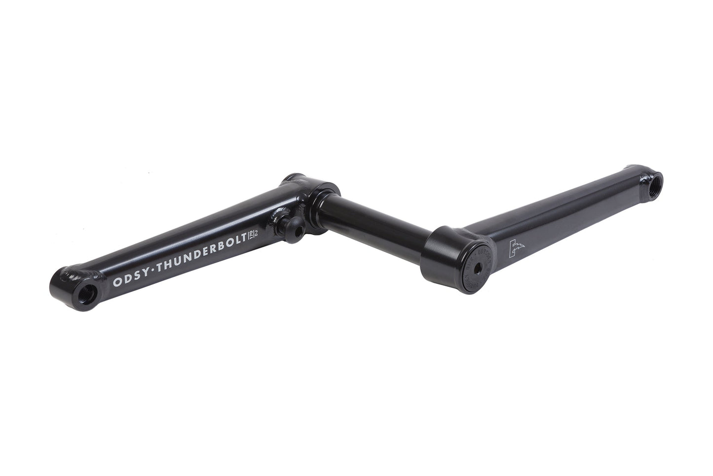 Odyssey Thunderbolt DJ/MTB Cranks (Rustproof Black) - Available at 5150bmx.com