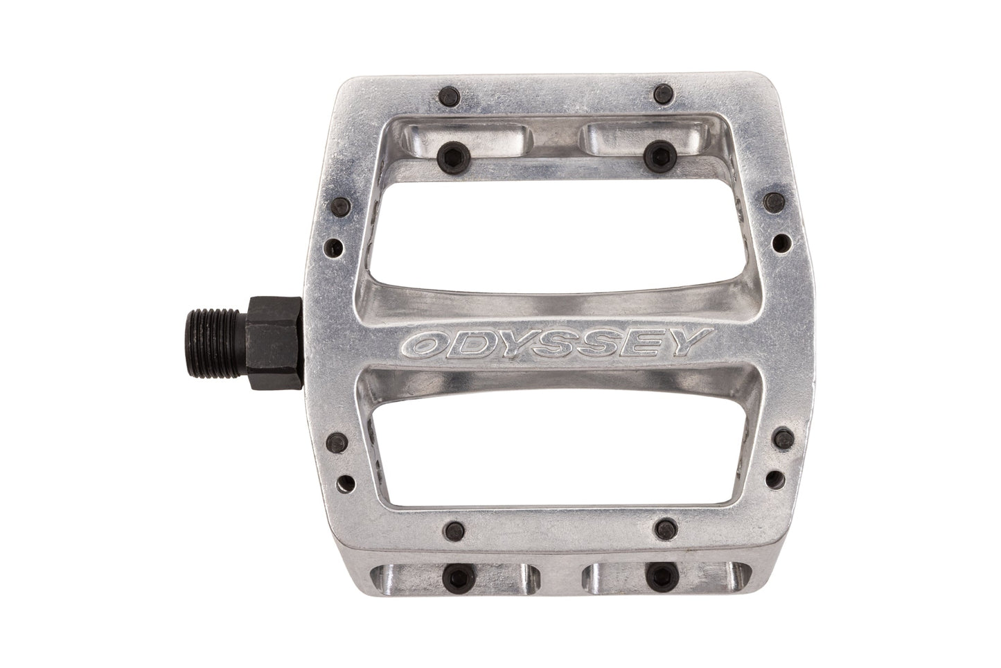 Odyssey Trailmix Looseball Pedals (Anodized Silver) available at 5150bmx.com