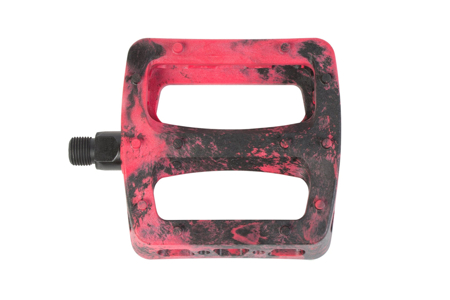 Odyssey Twisted Pro PC Pedals (Black/Red Swirl) available at 5150bmx.com