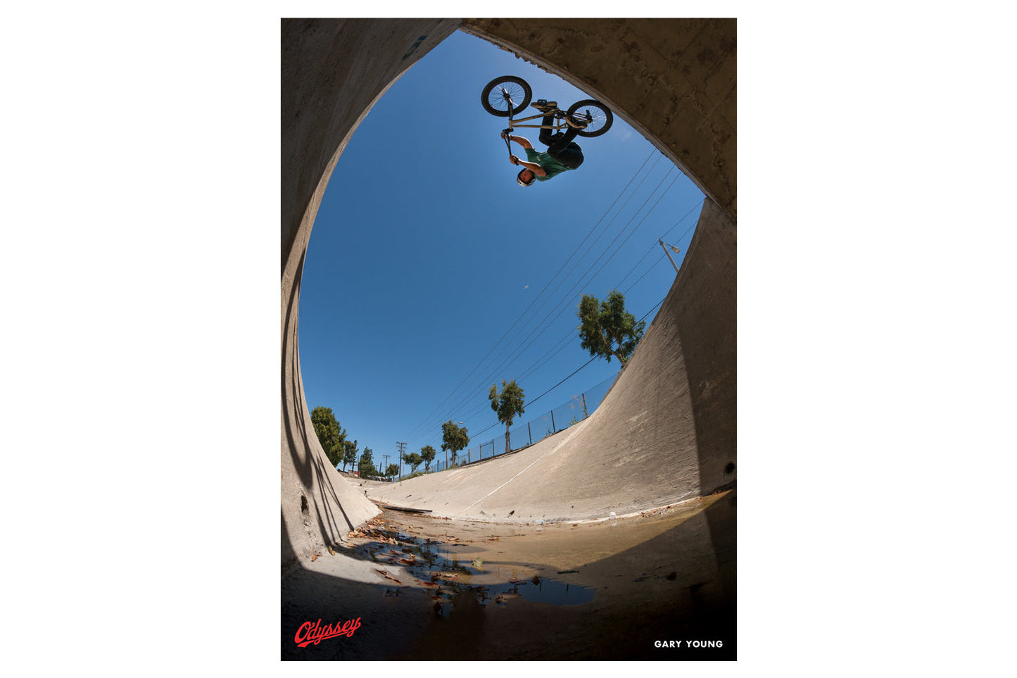 Odyssey Gary Young Poster (Bridge Wallride) - Available at 5150bmx.com