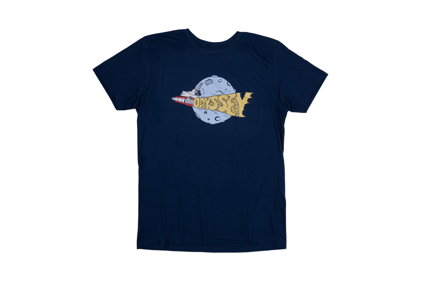Odyssey Blast Off Tee (Navy) available at 5150bmx.com