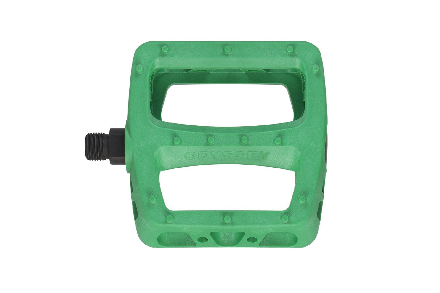 Odyssey Twisted PC Pedals (Matte Kelly Green) - Available at 5150bmx.com
