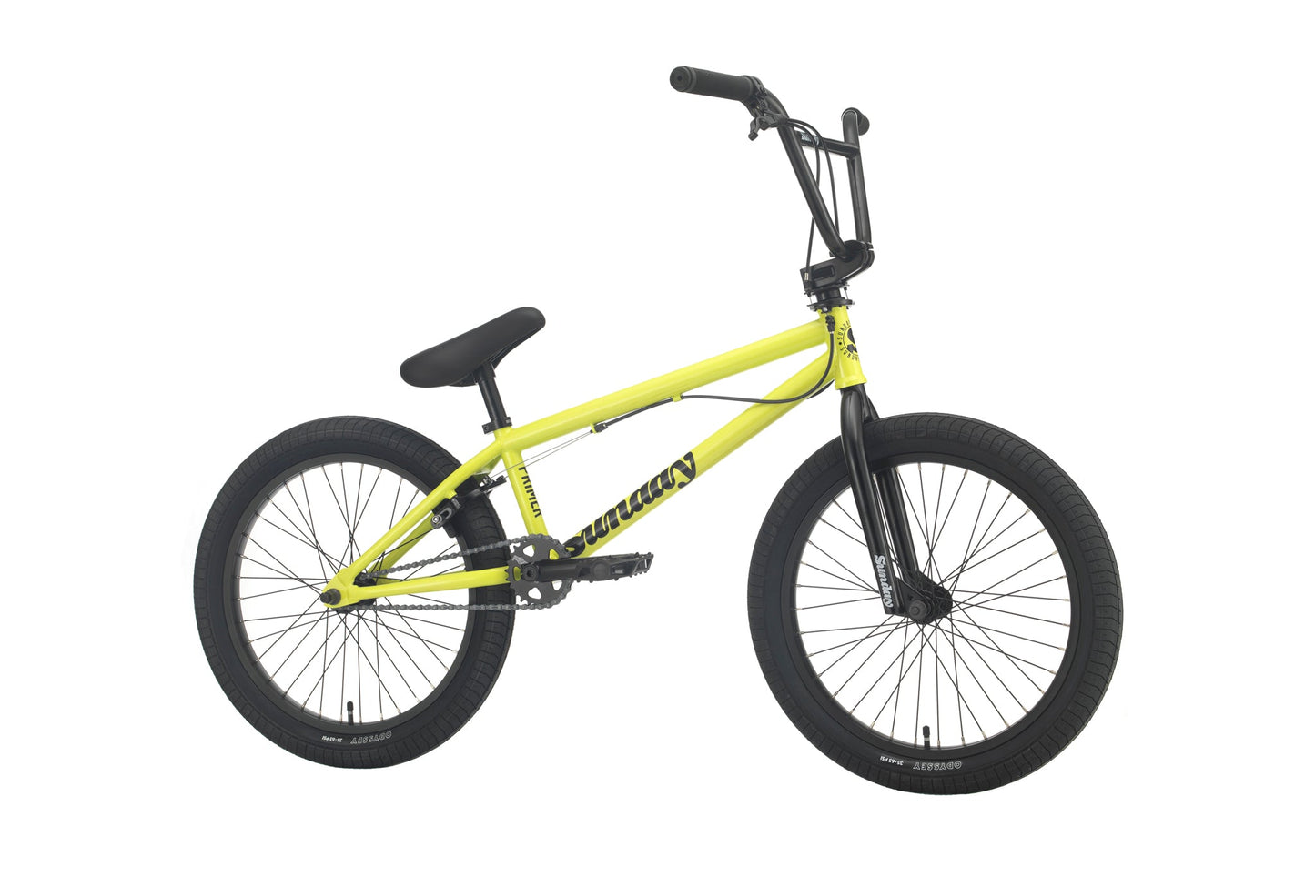 2021 Sunday Primer Park (Gloss Bright Yellow with 20.5" tt) available at 5150bmx.com