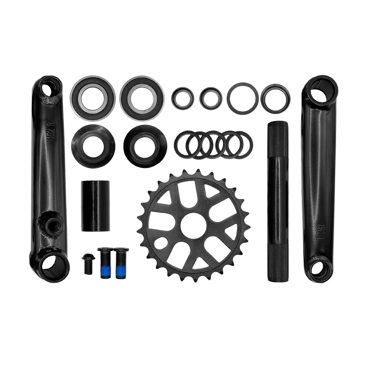 Crankset - Elite BMX - Pee Wee 3pc available at 5150bmx.com