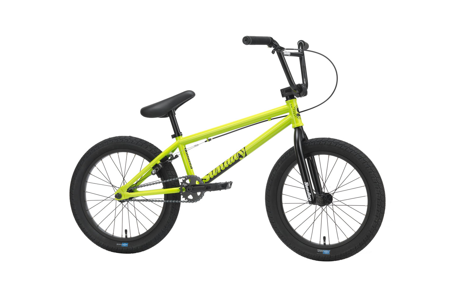 Sunday Primer 18" (Gloss Bright Yellow with 18.5" tt) - Available at 5150bmx.com