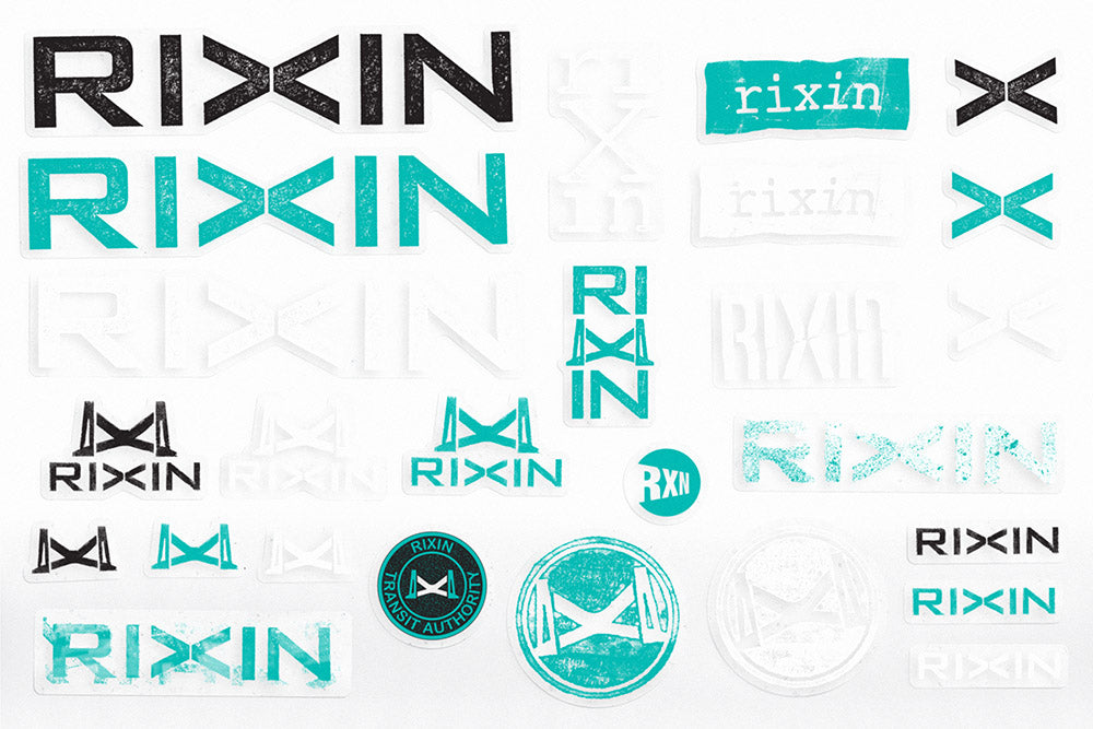 RIXIN STICKER PACK available at 5150bmx.com