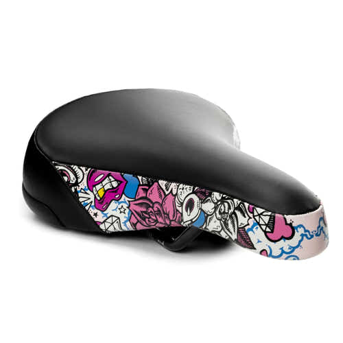 Saddle - Throne Cycles - Chad Pink available at 5150bmx.com