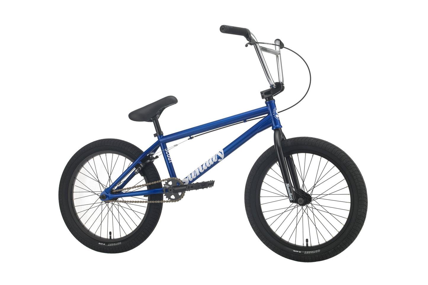 2021 Sunday Scout (Gloss Candy Blue with 20.75" tt) available at 5150bmx.com