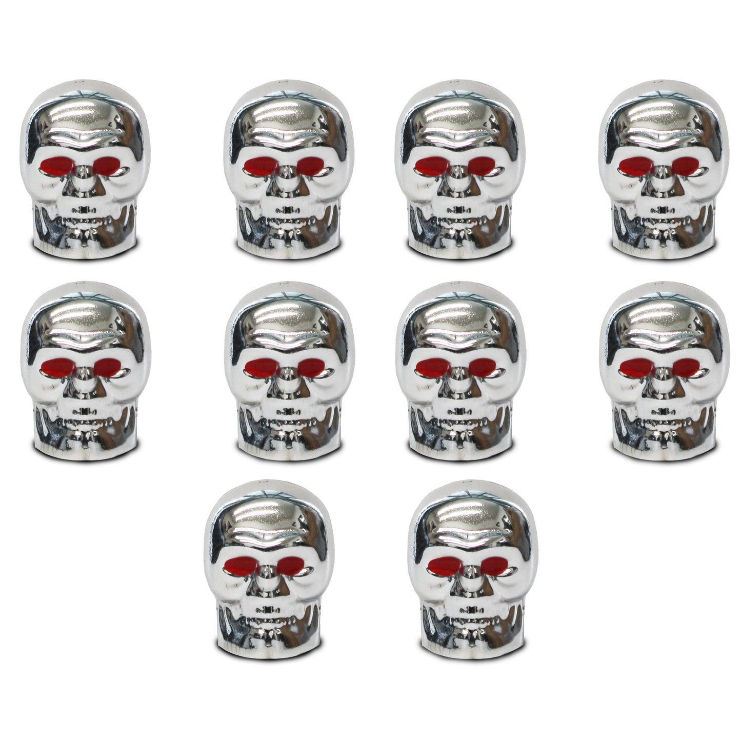 Valve Cap - Skull - Multi available at 5150bmx.com