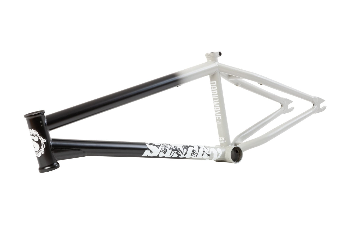Sunday Darkwave Frame (Black/Grey Fade) available at 5150bmx.com