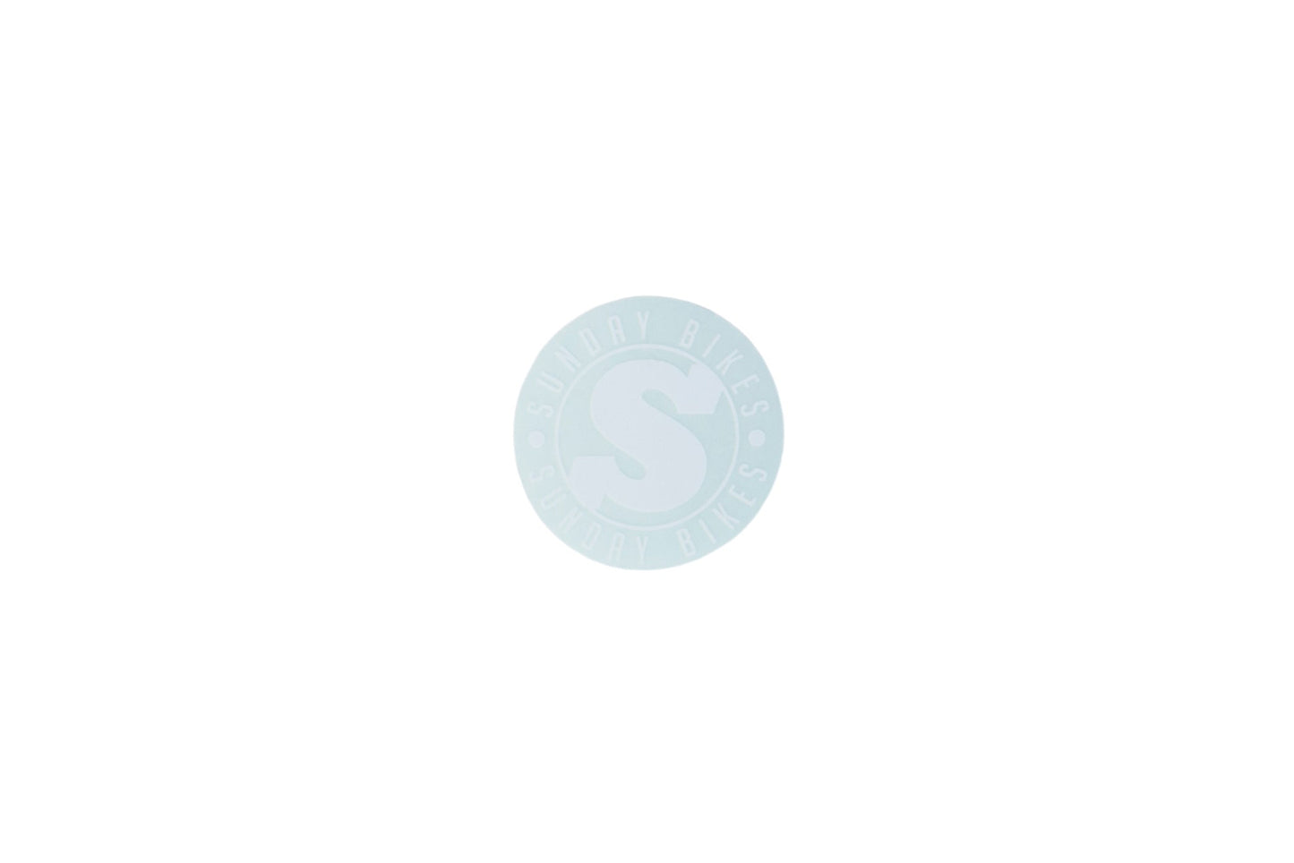 Sunday Completes Bike Stickers (White) available at 5150bmx.com