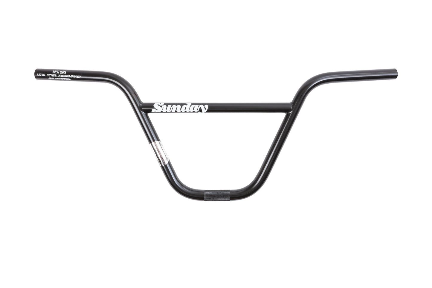 Sunday BRETT 9.25" Bar (Rustproof Black) - Available at 5150bmx.com