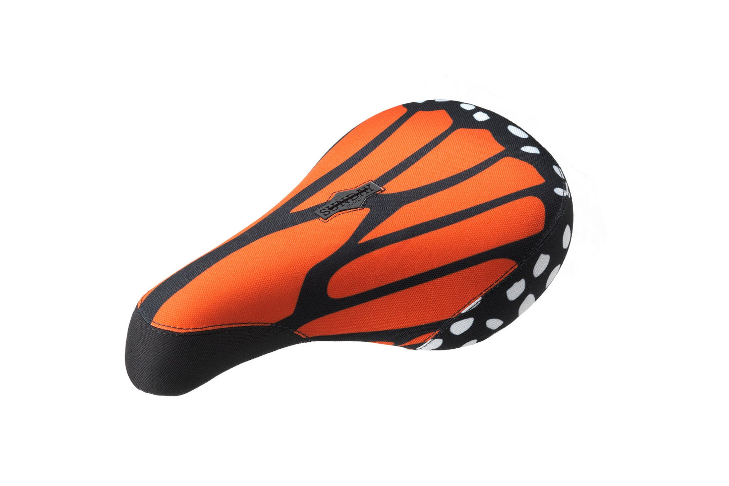 Sunday x Burn Slow Seat (Monarch Black/Orange) available at 5150bmx.com