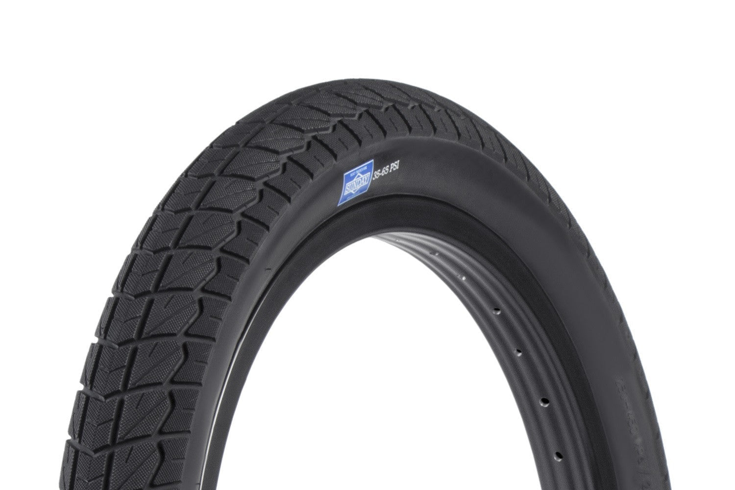 Current v1 18" Tire (Black) available at 5150bmx.com