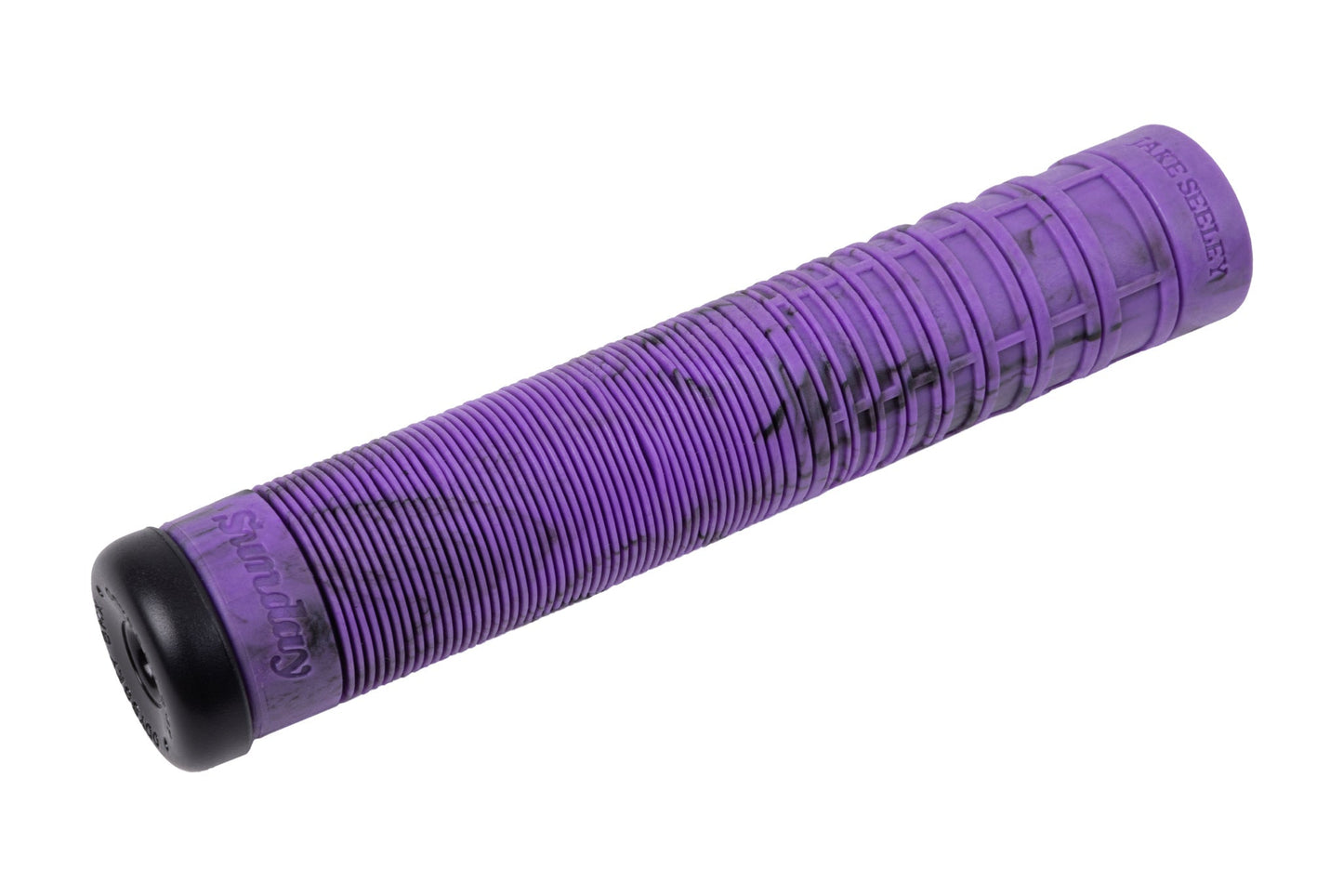 Sunday Seeley Grip (Black/Purple Swirl) available at 5150bmx.com
