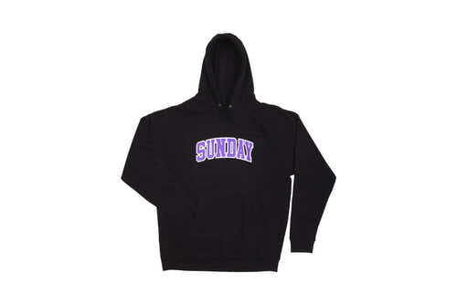 Sunday Blockhead Pullover Hoodie (Black) available at 5150bmx.com