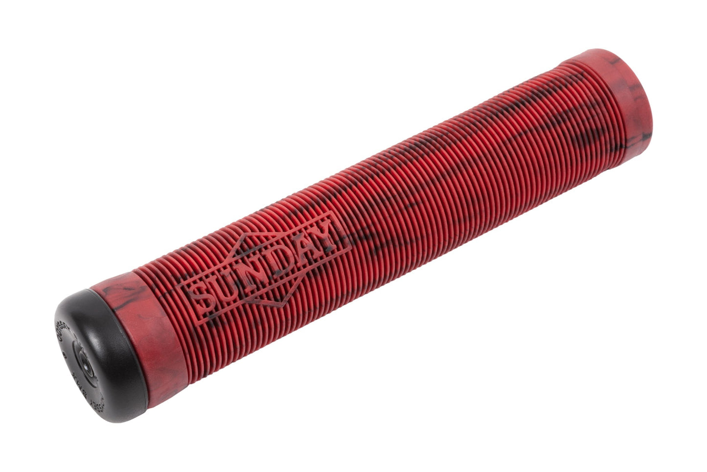 Sunday Cornerstone Grip (Black/Maroon Swirl) available at 5150bmx.com