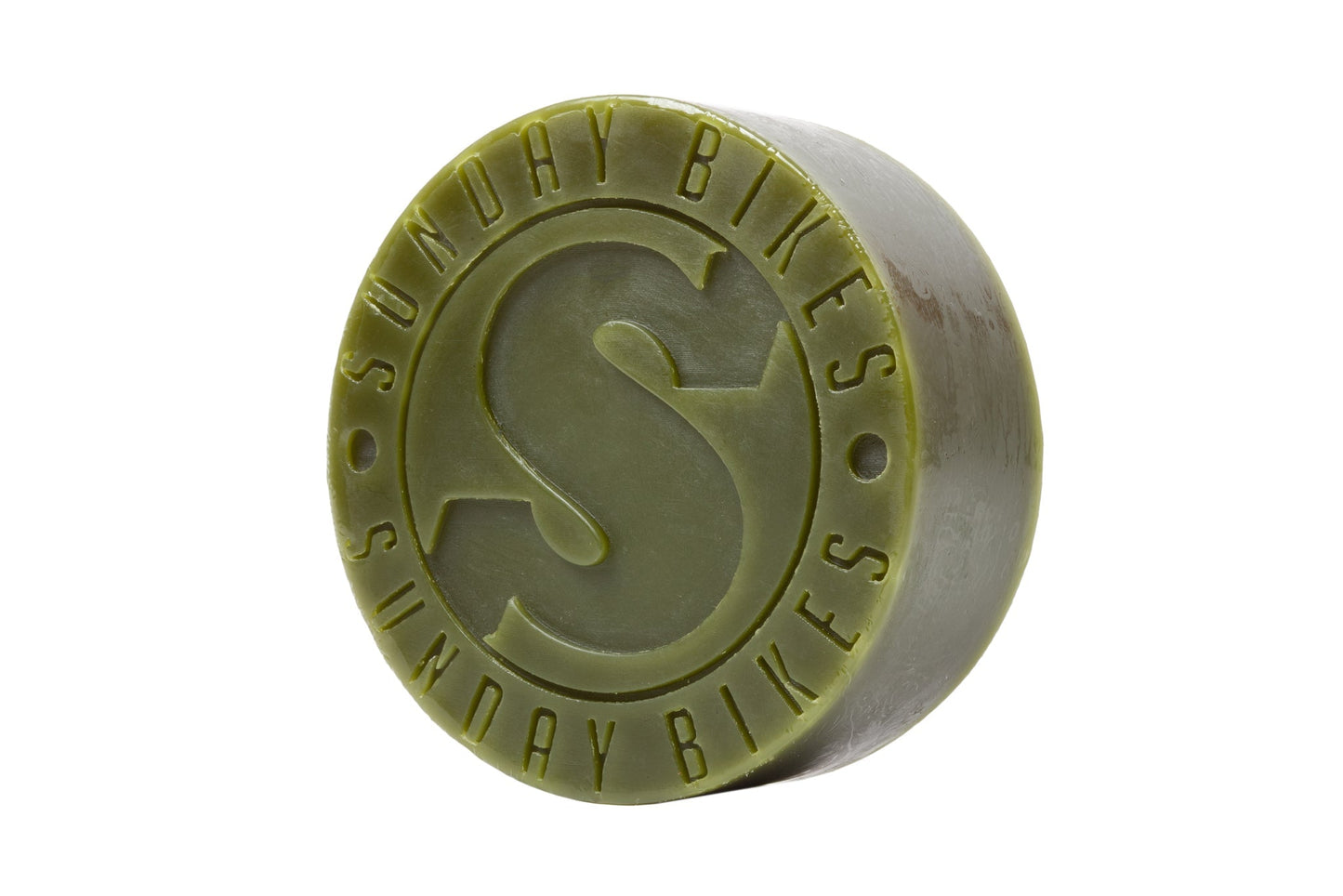 Sunday Puck Wax (Army Green) available at 5150bmx.com