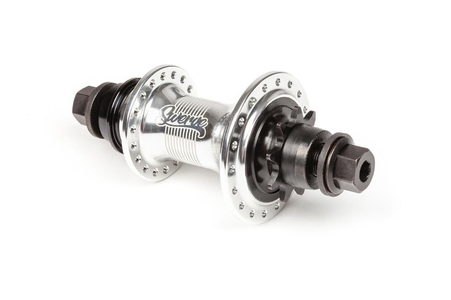 BSD Swerve Cassette Hub (Black or Polished) available at 5150bmx.com