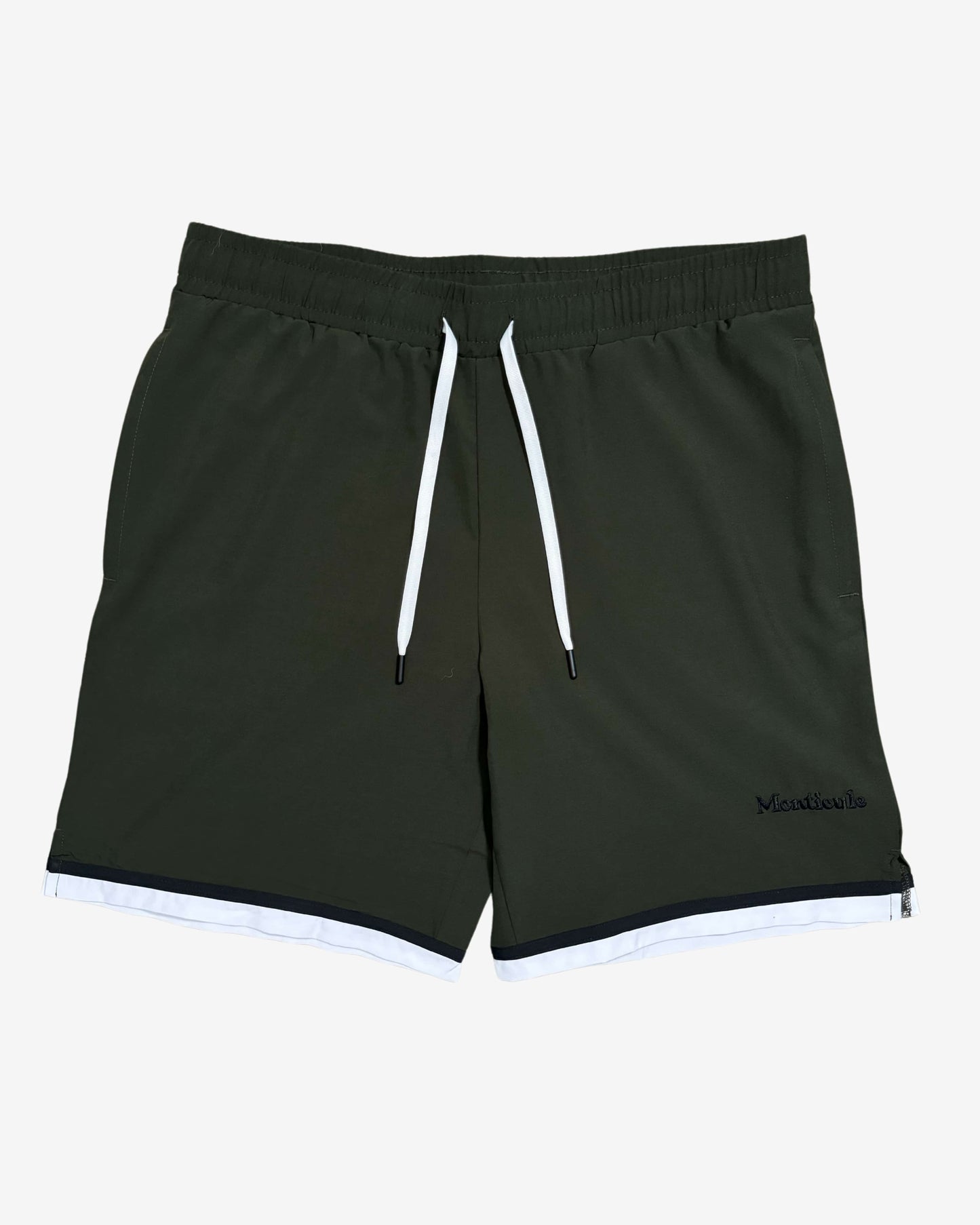 Monticule Lightweight Training Shorts. GREEN
