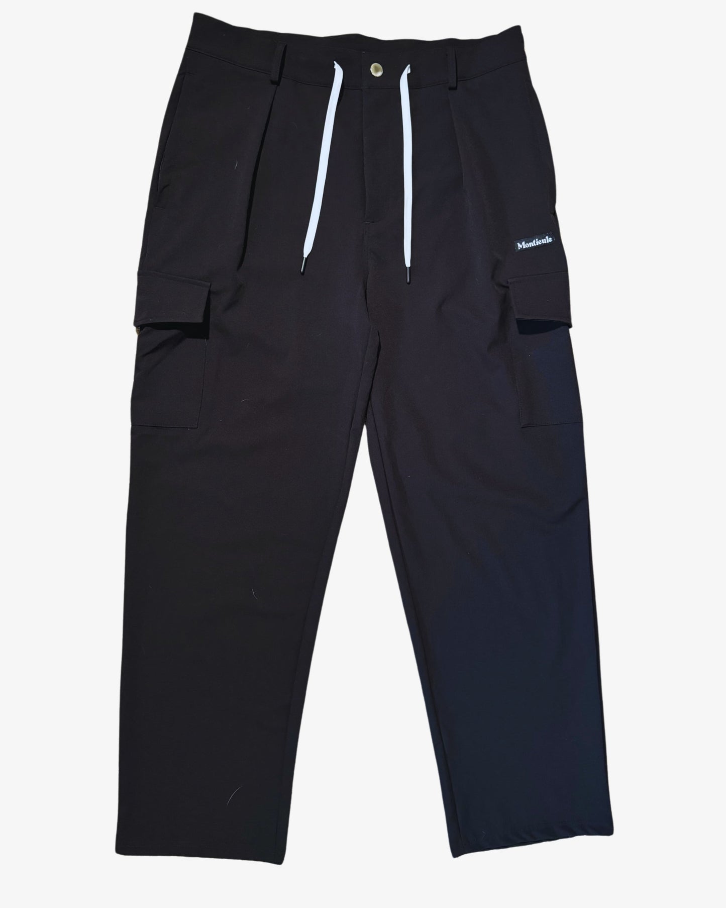 Monticule Ocean Park Cargo Pants V2. BLACK